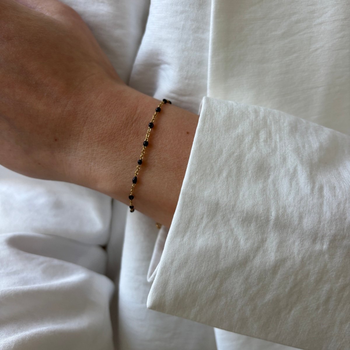 Black Dots Bracelet