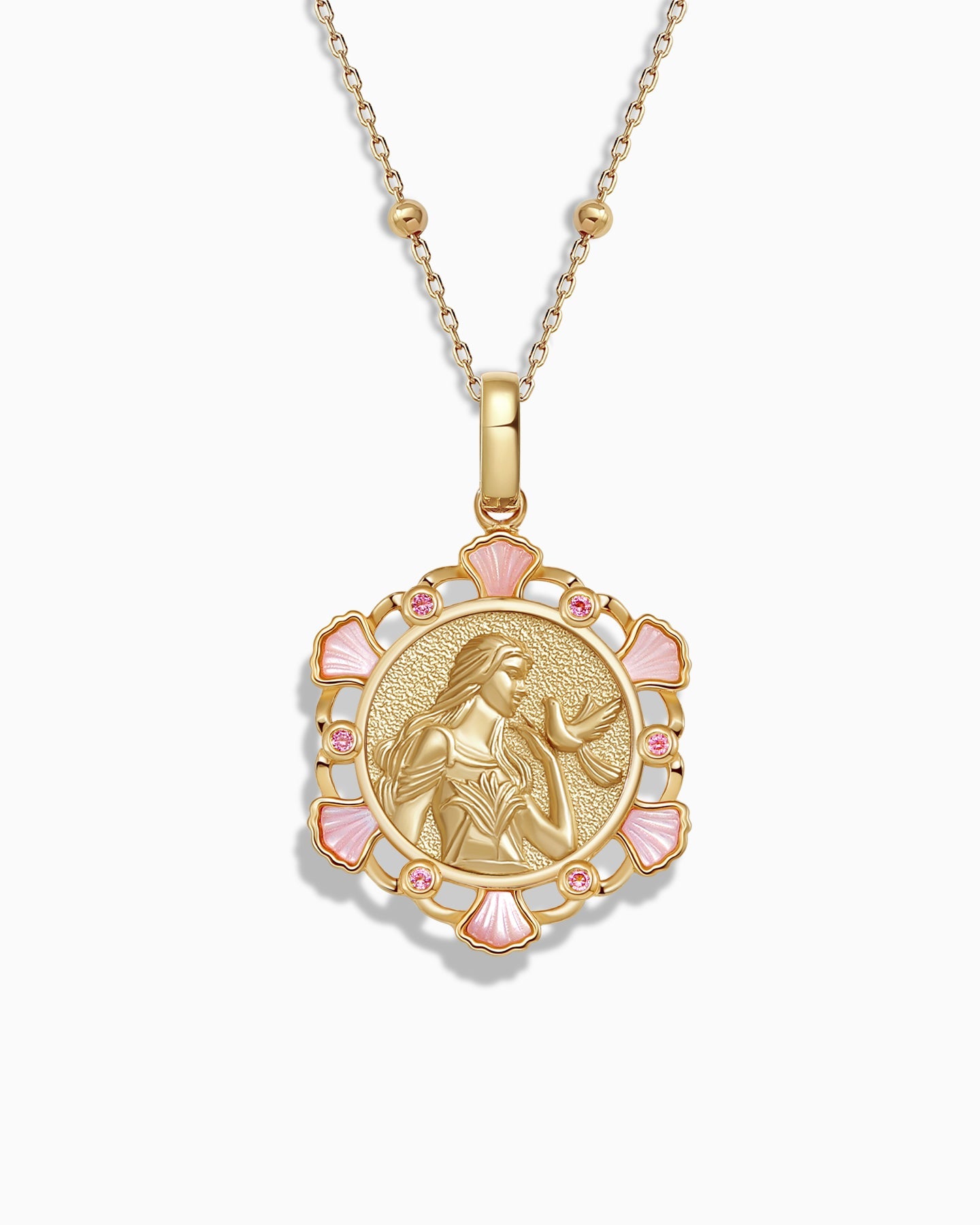 VALÉN — Aphrodite Shell Amulet · Treasure of Eternity
