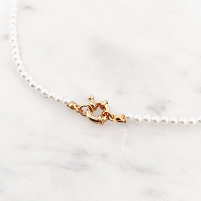 Shell Pearls Choker