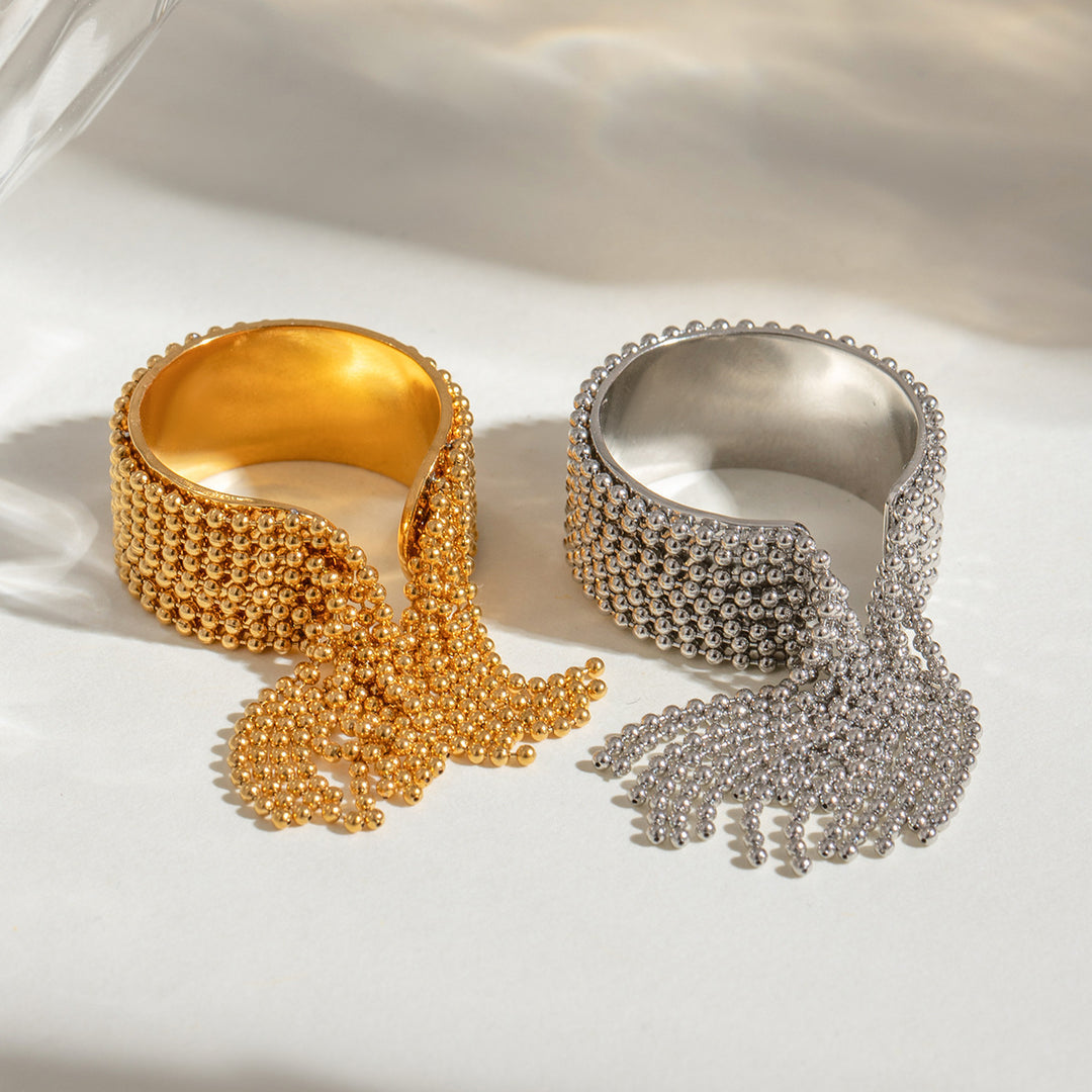 VALÉN Ring – Gold Tassel