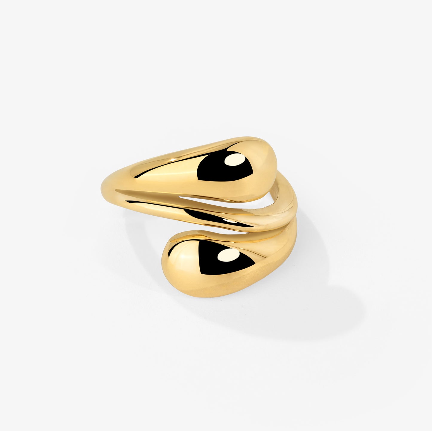 VALÉN Sculpted Touch Ring Gold
