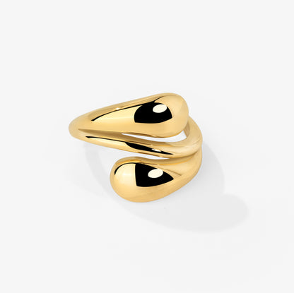 VALÉN Sculpted Touch Ring Gold