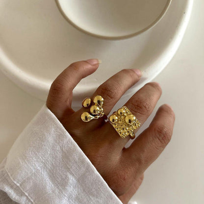 VALÉN Ring – Bubble Gold