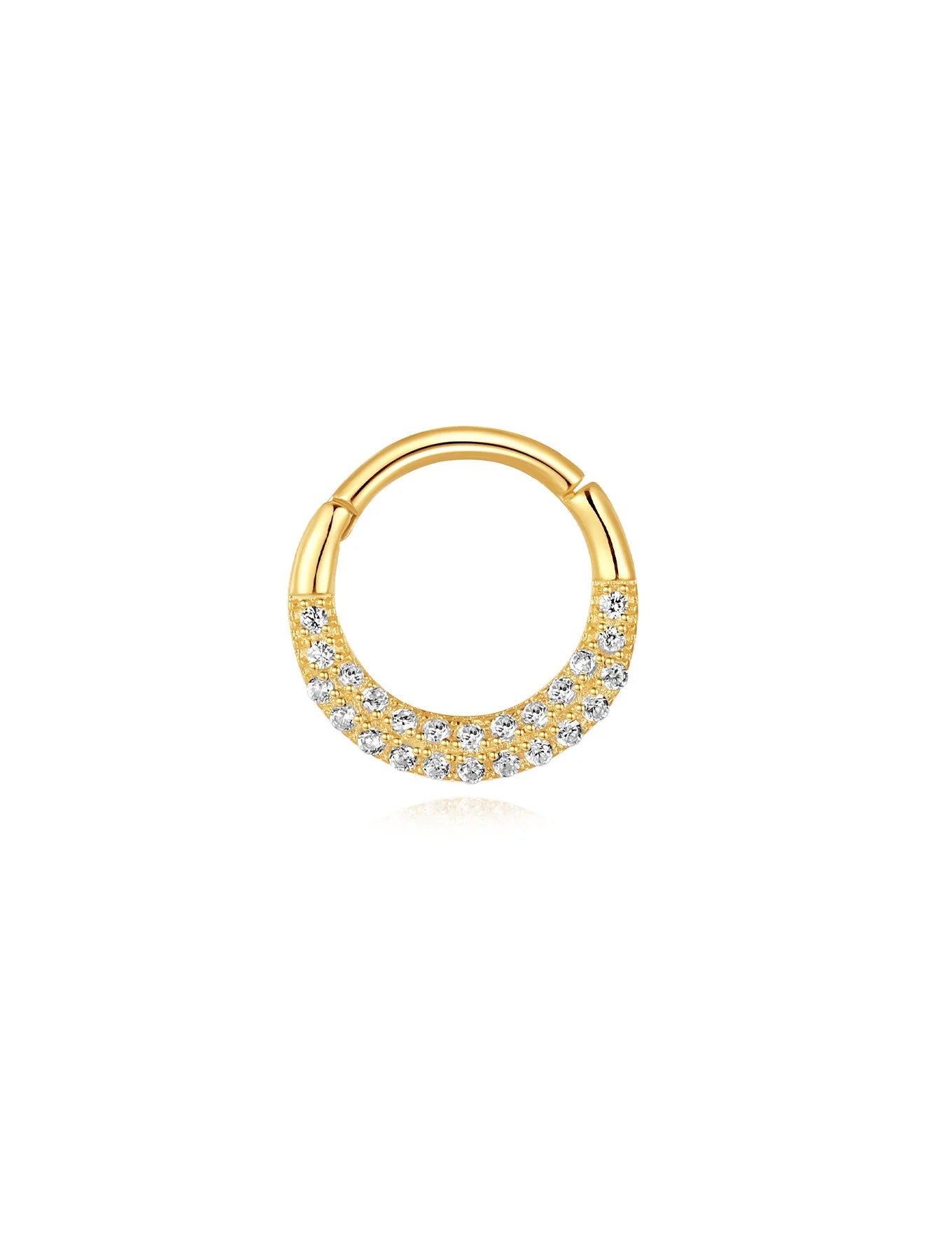 925 Sterling Silver Geometric Zirconia Elegant Earring Set