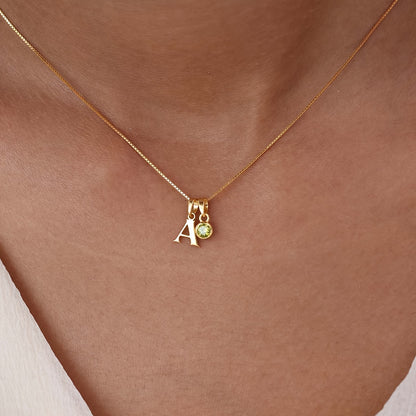 Valén Personalized Birthstone Necklace
