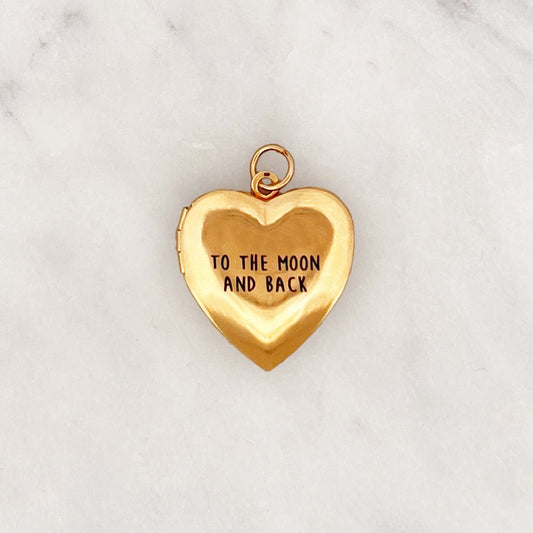 DYO Engrave Heart Medallion