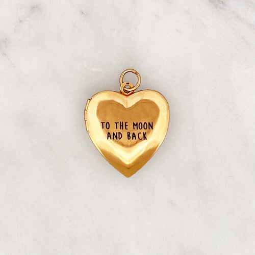 DYO Engrave Heart Medallion