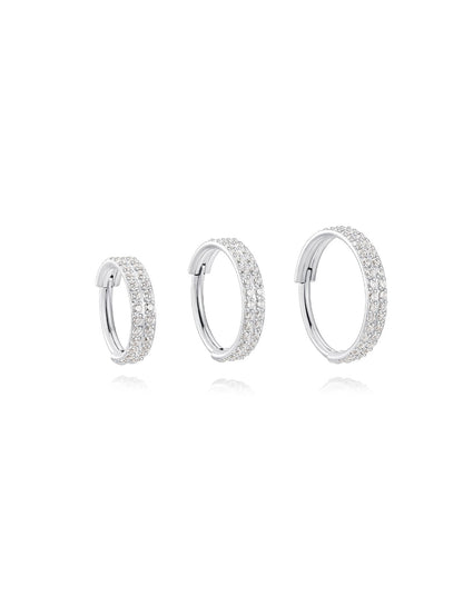 G23 Titanium Waterproof  16G Wide Cartilage Hoop