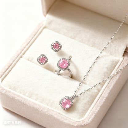 💎 Valén | 3pcs Elegant Moissanite Jewelry Set 💎