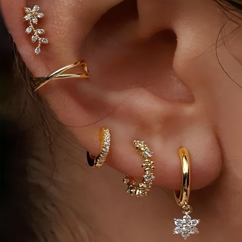 ✨ Valén 5pcs Elegant Women’s Earring Set ✨