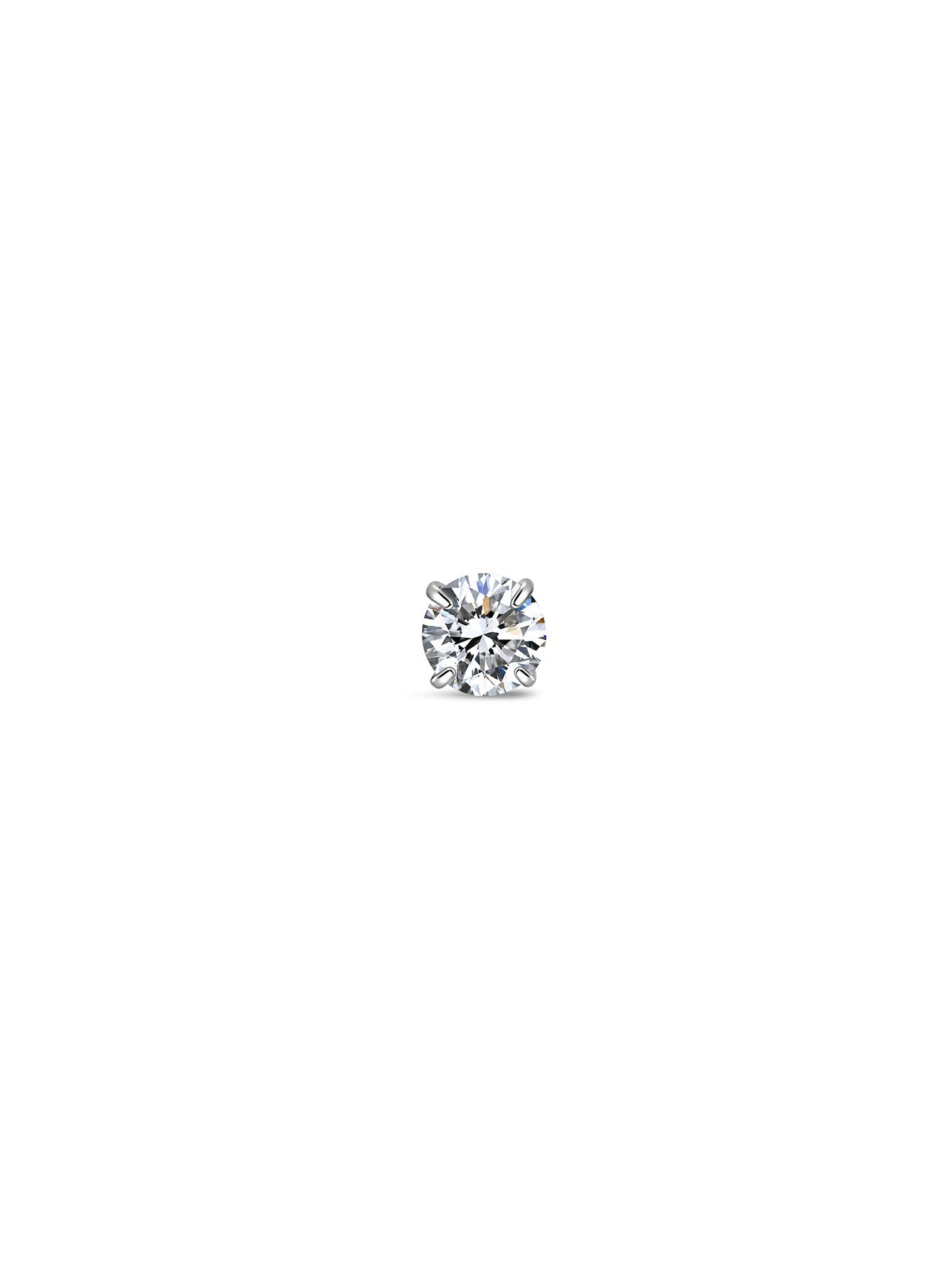 G23 Titanium Hypoallergenic Shiny Ear Piercing Stud