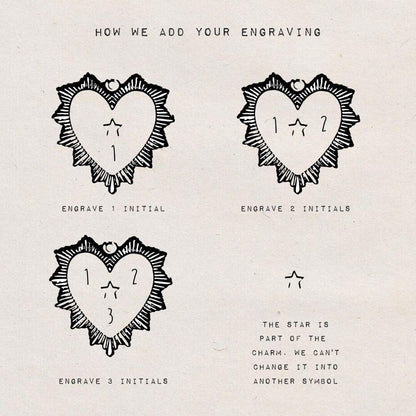 DYO Engrave Vintage Heart