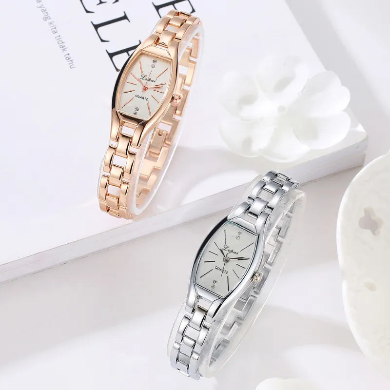 Luxury Women's Watch with Zirconia Crystals & Quartz Movement