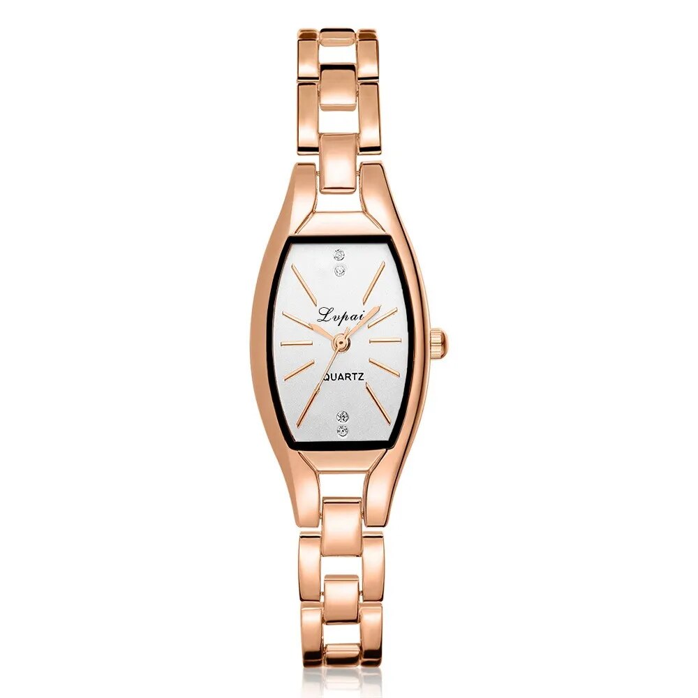 Luxury Women's Watch with Zirconia Crystals & Quartz Movement