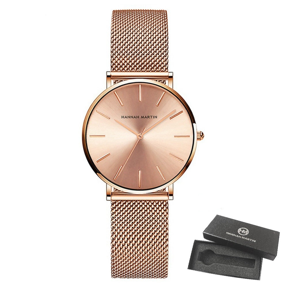 Elegant Women's Quartz Watch with 3Bar Water Resistance