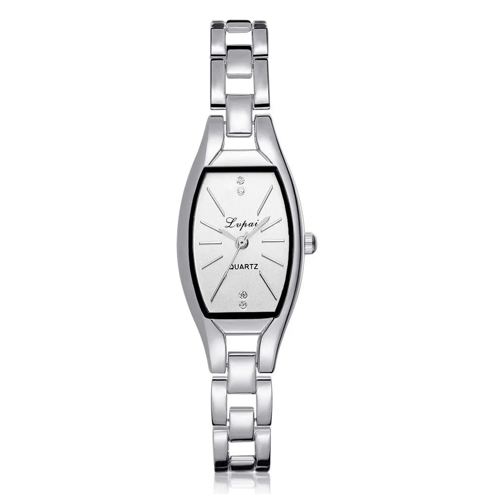 Luxury Women's Watch with Zirconia Crystals & Quartz Movement