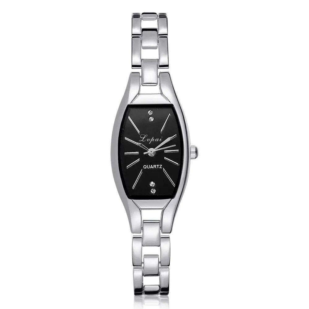 Luxury Women's Watch with Zirconia Crystals & Quartz Movement