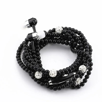 Valén Pearl Necklace Earphones — Elegance in Every Beat