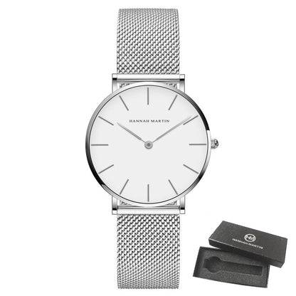 Waterproof Stainless Steel Women's Watch, 36mm
