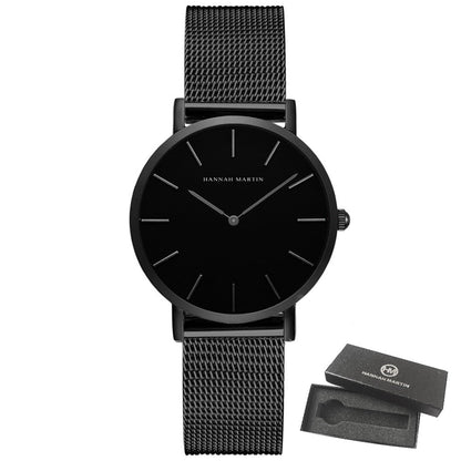 Waterproof Stainless Steel Women's Watch, 36mm