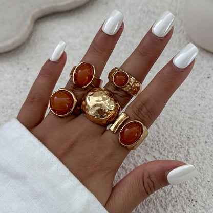 Valén – Bold Luxury in 5 Adjustable Rhinestone Rings