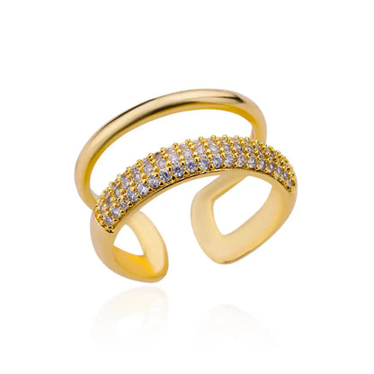 Valén Luxury Trend Open Zircon Ring for Women