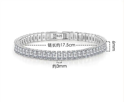 Valén | 925 Sterling Silver Bracelet with Zircon Stones