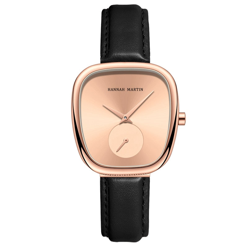 Elegant Women's Leather Watch