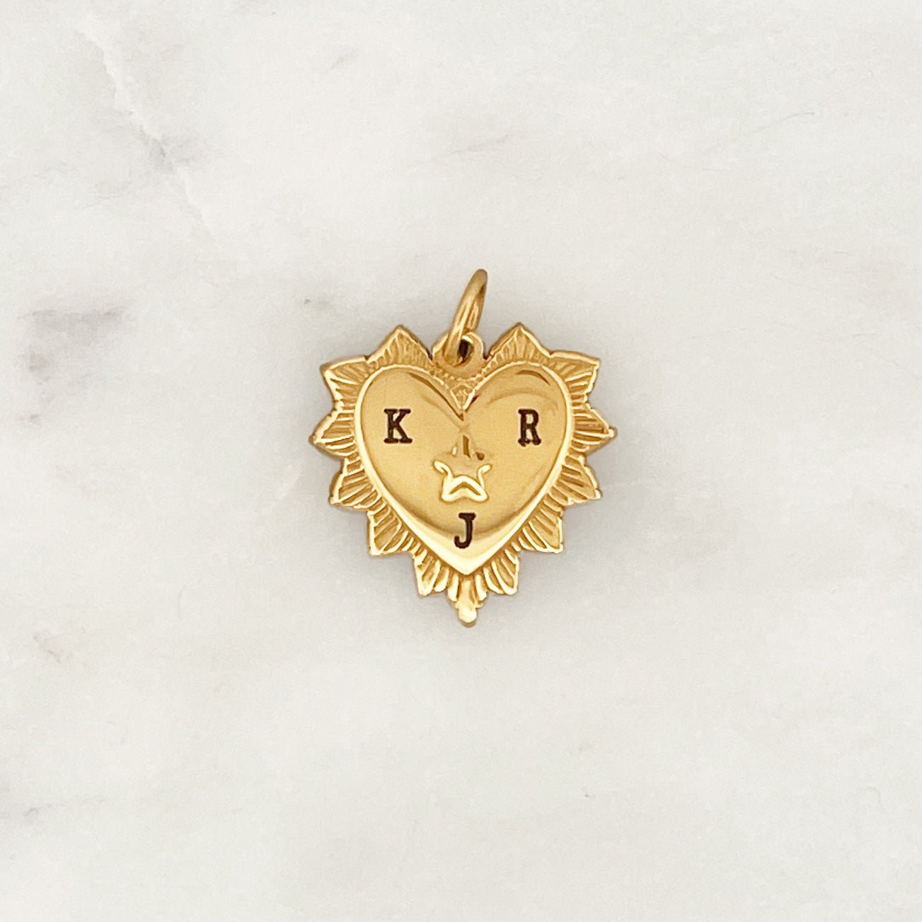 DYO Engrave Vintage Heart