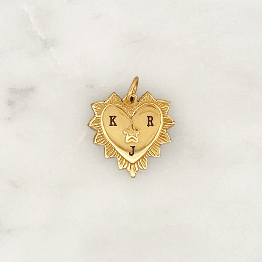 DYO Engrave Vintage Heart