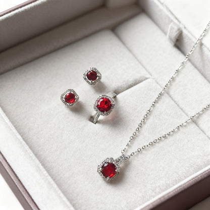 💎 Valén | 3pcs Elegant Moissanite Jewelry Set 💎