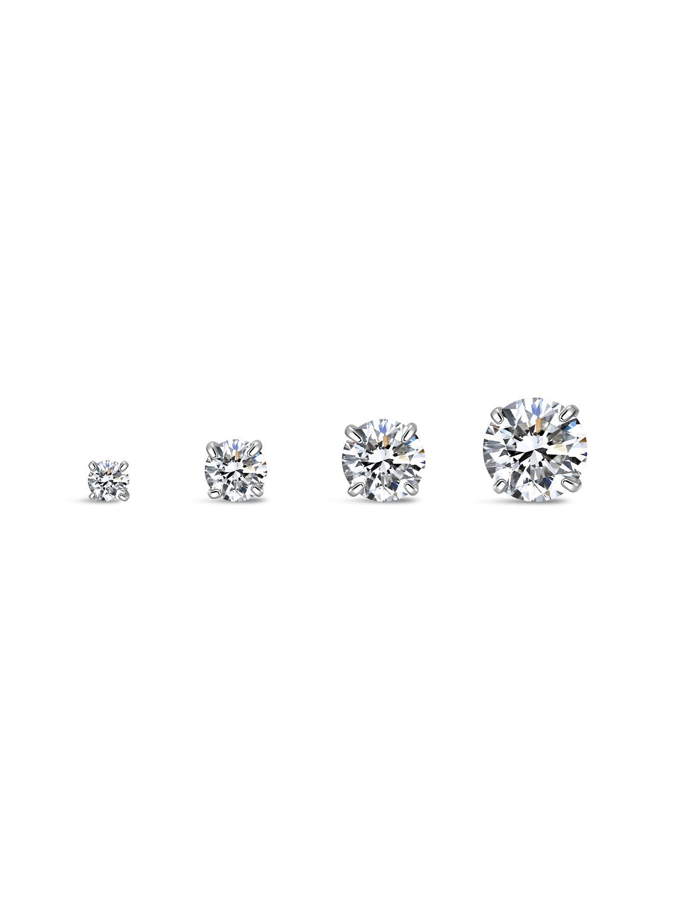 G23 Titanium Hypoallergenic Shiny Ear Piercing Stud